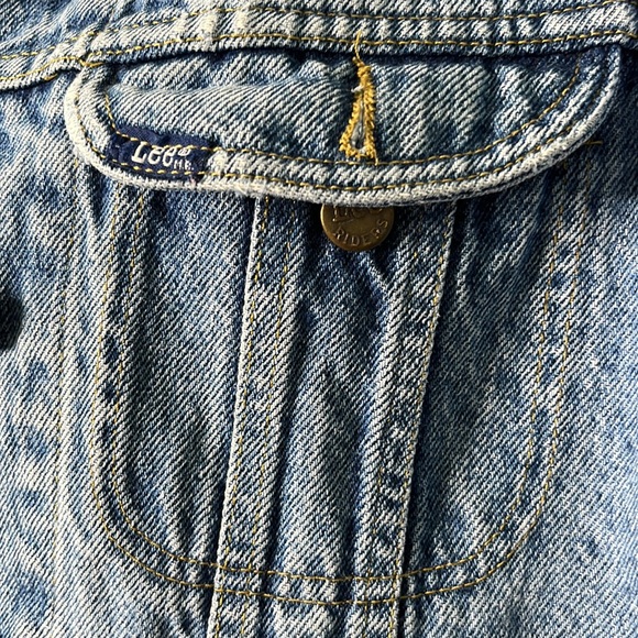 Vintage 80’s LEE Trucker Blue Jean Jacket - Picture 5 of 10